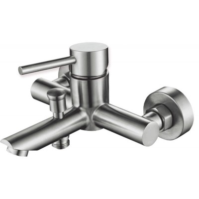 Gloria Satina 20-3130 Αναμεικτική Μπαταρία Μπανιέρας Inox Ασημί (20-3130)