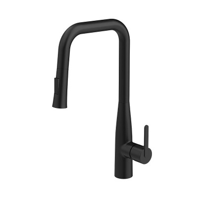 Orabella Comfort Ψηλή Μπαταρία Κουζίνας Πάγκου Με Ντουζ Black Mat 20123