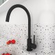 Orabella Mint Ψηλή Μπαταρία Κουζίνας Πάγκου Black Mat 20128