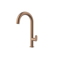 Orabella Oval Ψηλή Μπαταρία Κουζίνας Πάγκου Rose Gold 20134