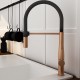 Orabella Bracket Ψηλή Μπαταρία Κουζίνας Πάγκου Με Ντουζ Rose Gold  20138