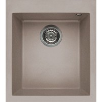 ELLECI QUADRA 100 GRANITEK 41X50X22 ΝΕΡΟΧΥΤΗΣ  ΚΟΥΖΙΝΑΣ ΓΡΑΝΙΤΗΣ TORTORA