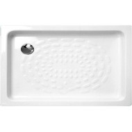 Gloria Ideale 27-2205 Ορθογώνια Πορσελάνινη Ντουζιέρα 72x90cm Λευκή (27-2205)