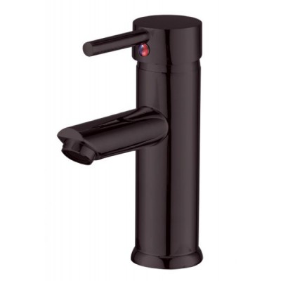 Gloria Rota Black Αναμεικτική Μπαταρία Νιπτήρα Μαύρη (38-3002)