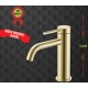 Gloria Gini Brushed Gold  ST/ST Αναμεικτική Μπαταρία Νιπτήρα Χρυσή (41-1001)
