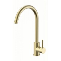 Gloria Gini Μπαταρία Κουζίνας Πάγκου Brushed Gold (41-1270)