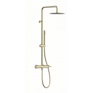 Gloria Gini Brushed Gold - Στήλη Ντουζ Μπάνιου (41-9113)