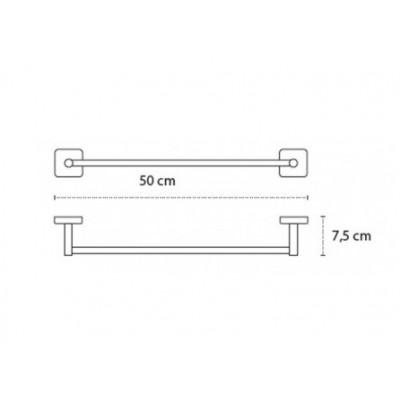 Karag Quattro Πετσετοκρεμάστρα 50CM - 4250