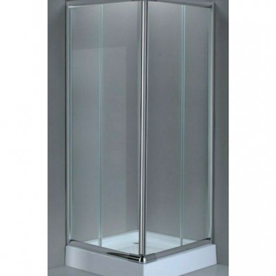 Crown 4000 Καμπίνα Ντουζιέρας με Συρόμενη Πόρτα 70-80x70-80x185cm Clear Glass  441270