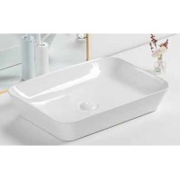 KLP Irma Επικαθήμενος Νιπτήρας Πορσελάνης 55x40cm Λευκός  448727