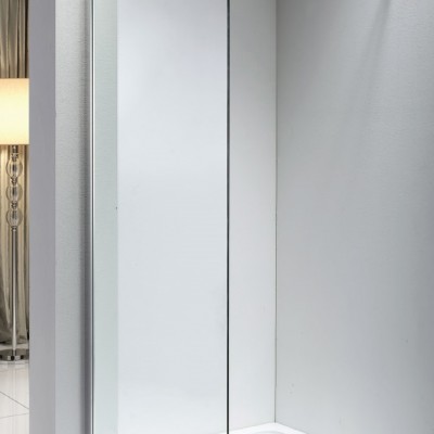 Διαχωριστικό Ντουζιέρας Crown Walk-In Chrome 100x195cm Clear Glass 4639100