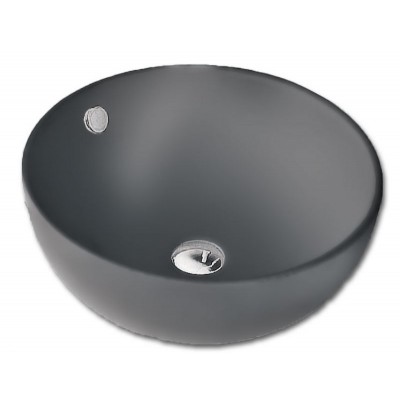 Gloria Creso Επικαθήμενος Νιπτήρας Πορσελάνης 44x44cm Γκρι (47-8001)