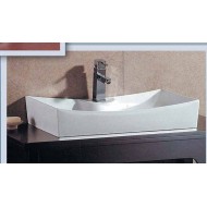 Gloria Canon Επικαθήμενος Νιπτήρας Πορσελάνης 67x46cm Λευκός (17-4652)