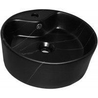GLORIA ΝΙΠΤΗΡΑΣ GIRO -MARMO NERO Φ41X14,5 ΕΠΙΚΑΘΗΜΕΝΟΣ (58-8002)