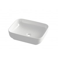 Orabella Palma Επικαθήμενος Νιπτήρας 50x39x13cm White Glossy 60185