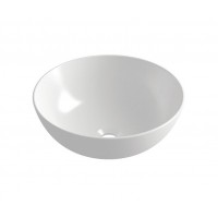 Orabella Mug Επικαθήμενος Νιπτήρας 41.5x15.5cm White Glossy 60186