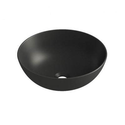 Orabella Mug Επικαθήμενος Νιπτήρας 41.5x15.5cm Black Matt 60187
