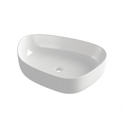 Orabella Chic Επικαθήμενος Νιπτήρας 54.7x39.5x13.9cm White Glossy 60190