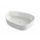 Orabella Chic Επικαθήμενος Νιπτήρας 54.7x39.5x13.9cm White Glossy 60190