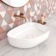 Orabella Chic Επικαθήμενος Νιπτήρας 54.7x39.5x13.9cm White Glossy 60190