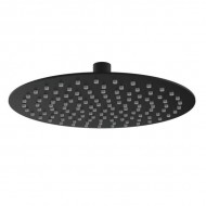 Teorema Στρογγυλή Κεφαλή Ντουζ 25cm black matt 6301480
