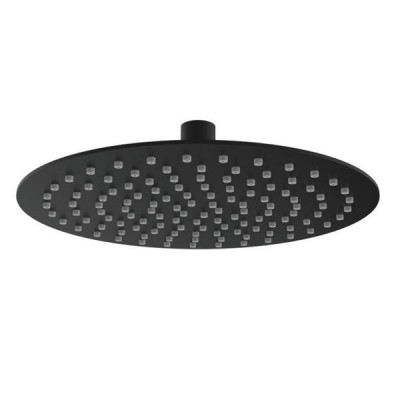 Teorema Στρογγυλή Κεφαλή Ντουζ 25cm black matt 6301480