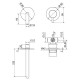 TEOREMA NEW JABIL TOTAL BLACK - Μπαταρια Εντοιχισμού Νιπτήρα 6373318
