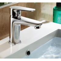 Kls Lux Αναμεικτική Μπαταρία Νιπτήρα Ασημί 690611