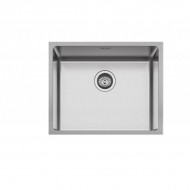 Karag BL 795 Υποκαθήμενος Νεροχύτης Inox Σατινέ 54x44cm Ασημί