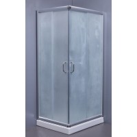 Gloria Paral Καμπίνα Ντουζιέρας με Συρόμενη Πόρτα 70x90x180cm Mat (80-8043)