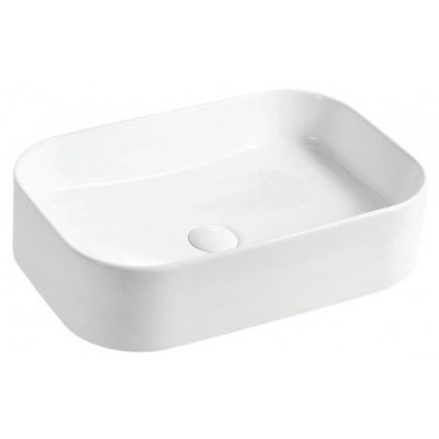 Gloria Pronto Επικαθήμενος Νιπτήρας Πορσελάνης 55.5x37.5cm Λευκός (83-8629)