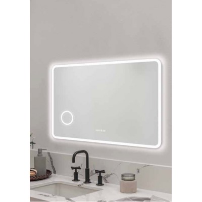 Kolossos Specchio Rettangolare 100X70cm Καθρέπτης Μπάνιου με LED 8710780