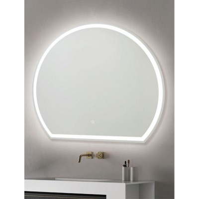 Kolossos Ovale 80X68.3cm Καθρέπτης Μπάνιου με LED 878780