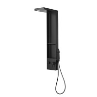 KARAG THASSOS A7138 BLACK ΣΤΗΛΗ ΝΤΟΥΣ ΜΠΑΝΙΟΥ ΥΔΡΟΜΑΣΑΖ