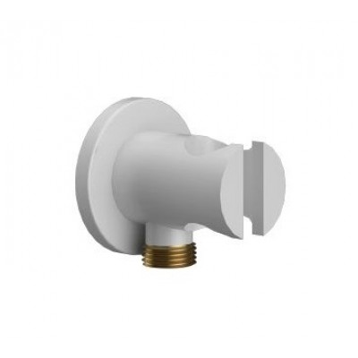 Karag Artemis AC05003 Παροχή Νερού Εντοιχισμού και Στήριγμα Bianco