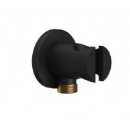 Karag Artemis AC05003 Παροχή Νερού Εντοιχισμού και Στήριγμα Nero