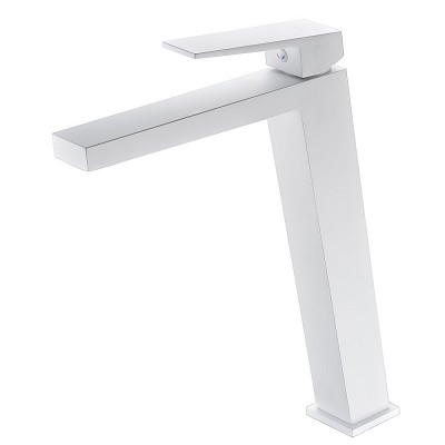 Imex Art Αναμεικτική Μπαταρία Νιπτήρα Ψηλή White Mat BDAR025-3BL