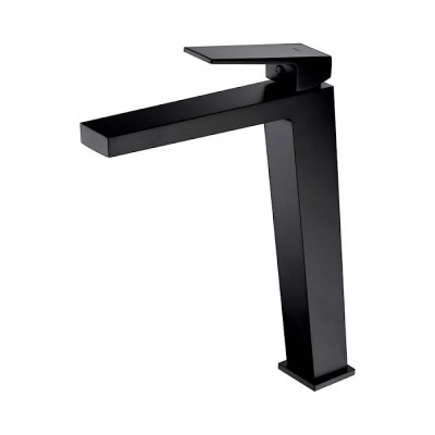Imex Art Αναμεικτική Μπαταρία Νιπτήρα Ψηλή Μαύρη Black BDAR025-3NG