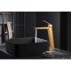Imex Art Αναμεικτική Μπαταρία Νιπτήρα Ψηλή Gold Mat BDAR025-3OC