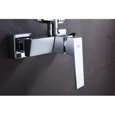 Imex Art Ρυθμιζόμενη Στήλη Ντουζ με Μπαταρία 93,5-130cm BDAR025