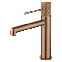 Imex Line Αναμεικτική Μπαταρία Νιπτήρα Rose Gold PVD BDD038-1ORC