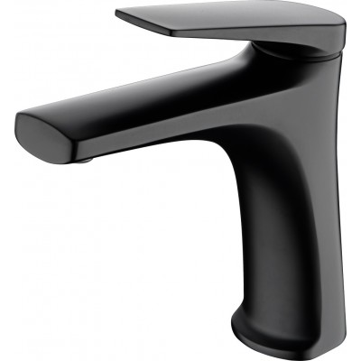 Imex Delos Αναμεικτική Μπαταρία Νιπτήρα Black Mat BDD055-1NG