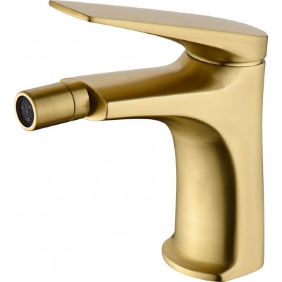 Imex Delos Αναμεικτική Μπαταρία Μπιντέ Gold Mat PVD BDD055-2OC