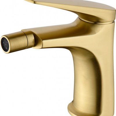 Imex Delos Αναμεικτική Μπαταρία Μπιντέ Gold Mat PVD BDD055-2OC