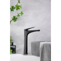 Imex Delos Αναμεικτική Μπαταρία Νιπτήρα Black Gun Metal PVD BDD055-3BGM
