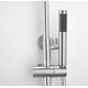 Imex Delos Ρυθμιζόμενη Στήλη Ντουζ με Μπαταρία 88-124cm chrome BDD055