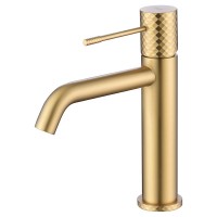 Imex Genova Αναμεικτική Μπαταρία Νιπτήρα Gold Mat BDG053-1OC