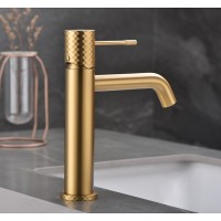 Imex Genova Αναμεικτική Μπαταρία Νιπτήρα Gold Mat BDG053-1OC