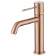 Imex Genova Αναμεικτική Μπαταρία Νιπτήρα Rose Gold Mat BDG053-1ORC