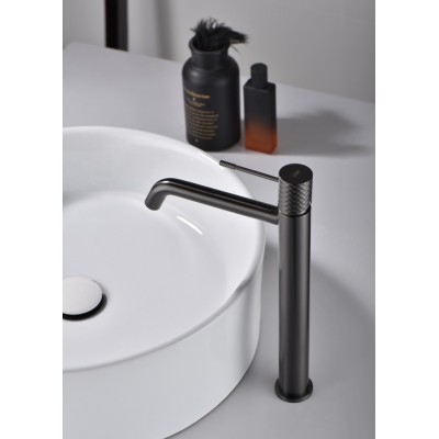 Imex Genova Αναμεικτική Μπαταρία Νιπτήρα Black Gun Metal BDG053-3BGM